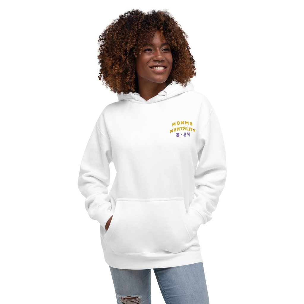 MOMMA MENTALITY HOODIE WHT image 6