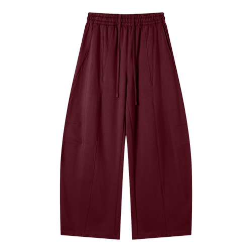 AWARENESS COTTON PANTS 'OX BLOOD' image 0