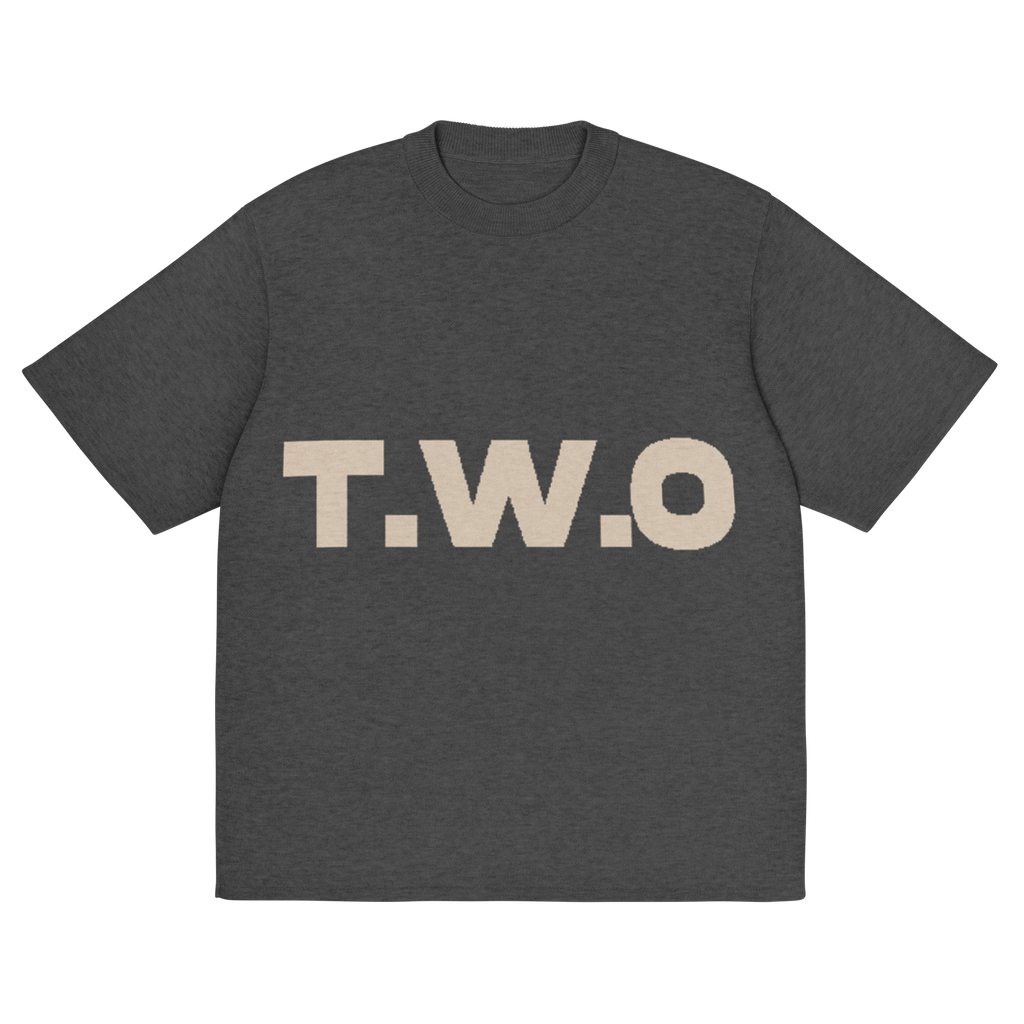 T.W.O KNITTED TEE image 8