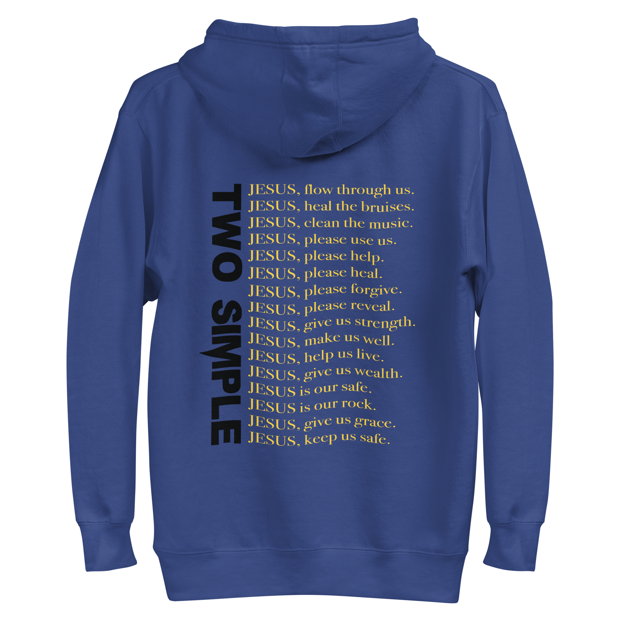 JESUS IS KING ‘Water’ HOODIE image 1