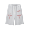 NuSoul Heather-Gray 3Quarter Shorts