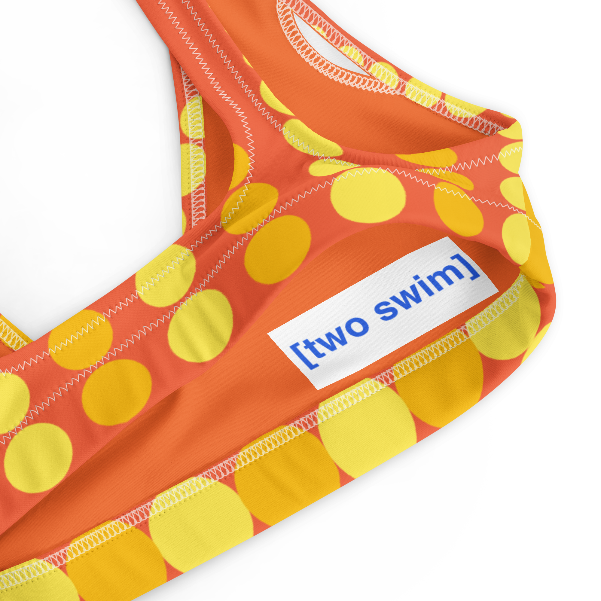 SUNNY SPOT HIGH-WAITED BIKINI (TOP) image 9