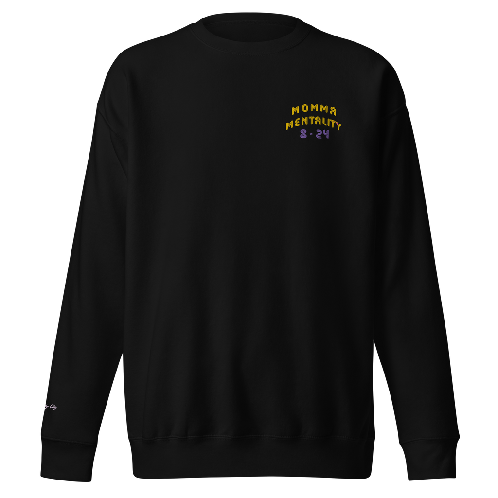 MOMMA MENTALITY SWEATSHIRT BLK image 0