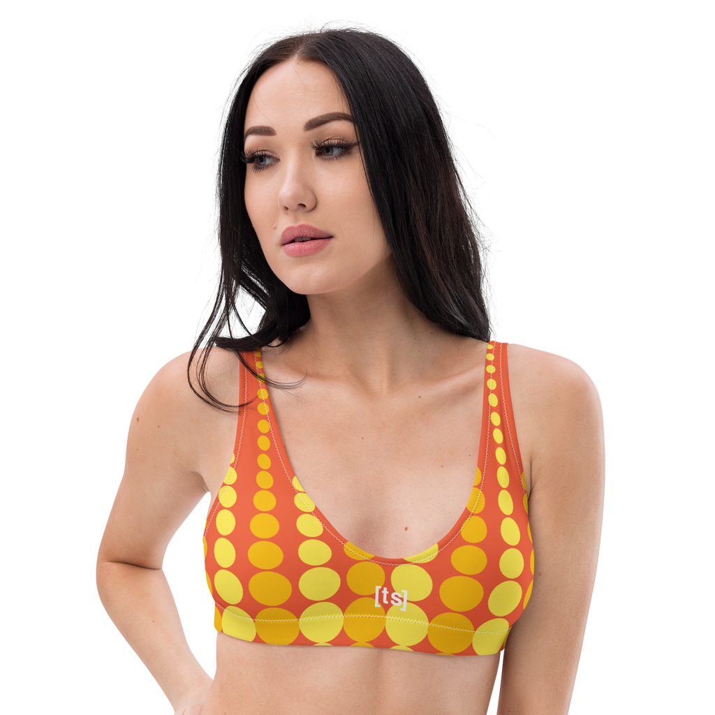 SUNNY SPOT HIGH-WAITED BIKINI (TOP) image 8