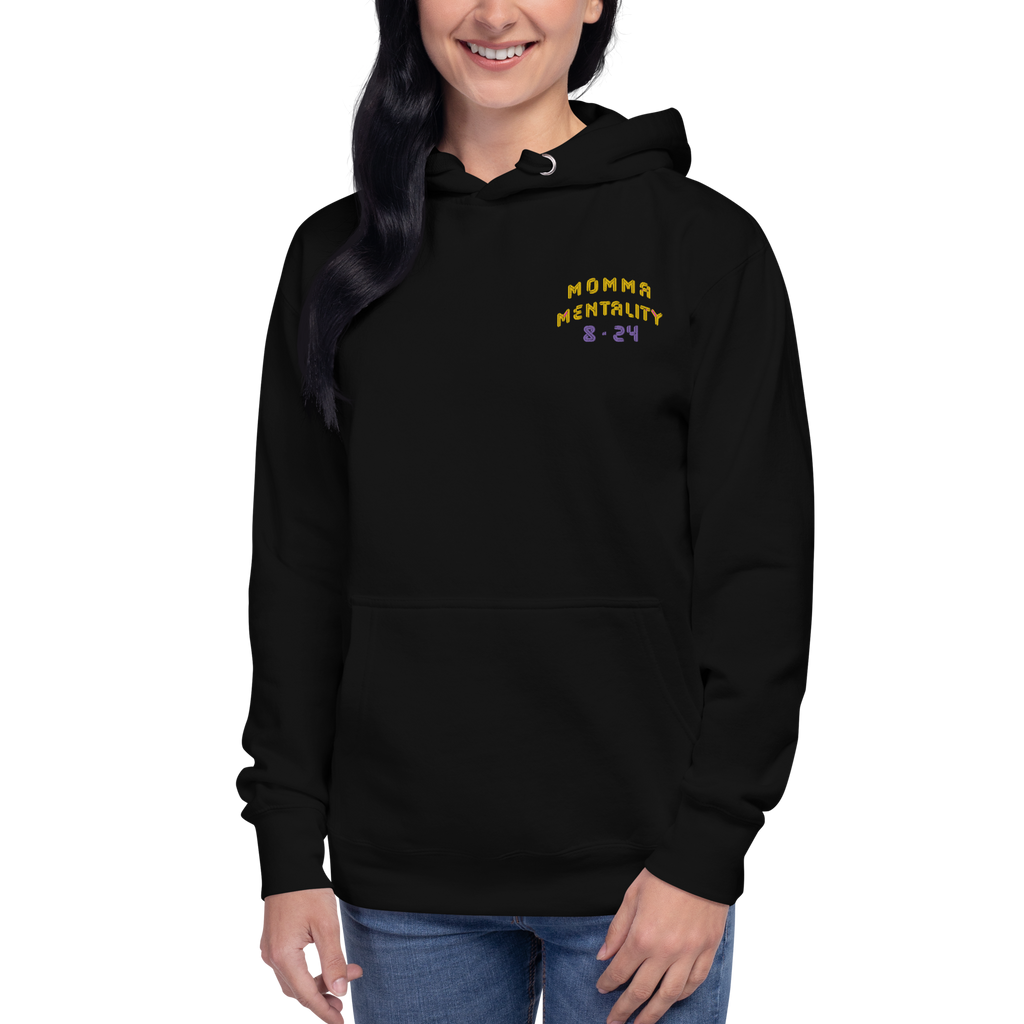 MOMMA MENTALITY HOODIE BLK image 4
