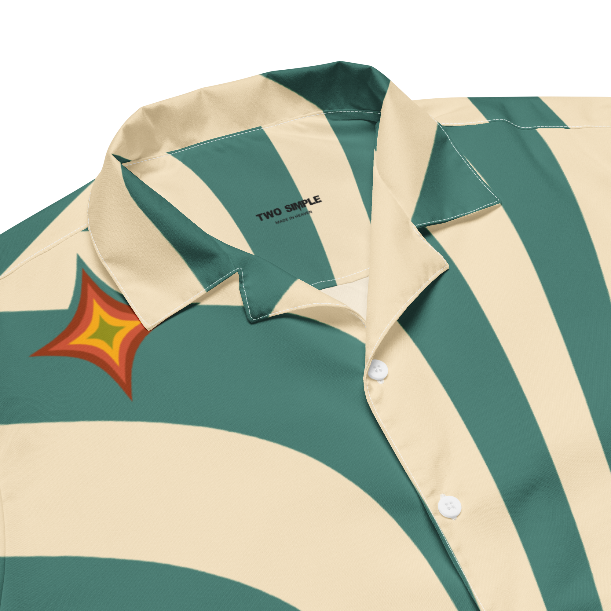 WORSHIP TEAM BUTTON - UP SHIRT image 2
