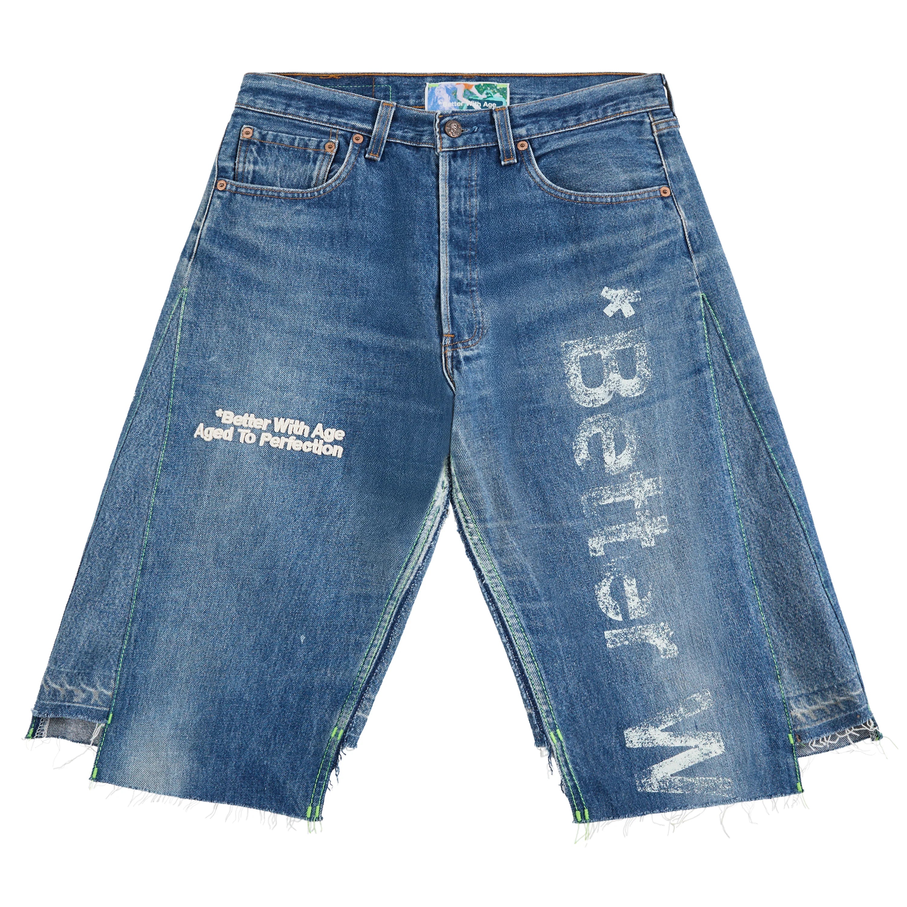 Better With Age - Clementine Double-Wide Denim Short | Dark Wash