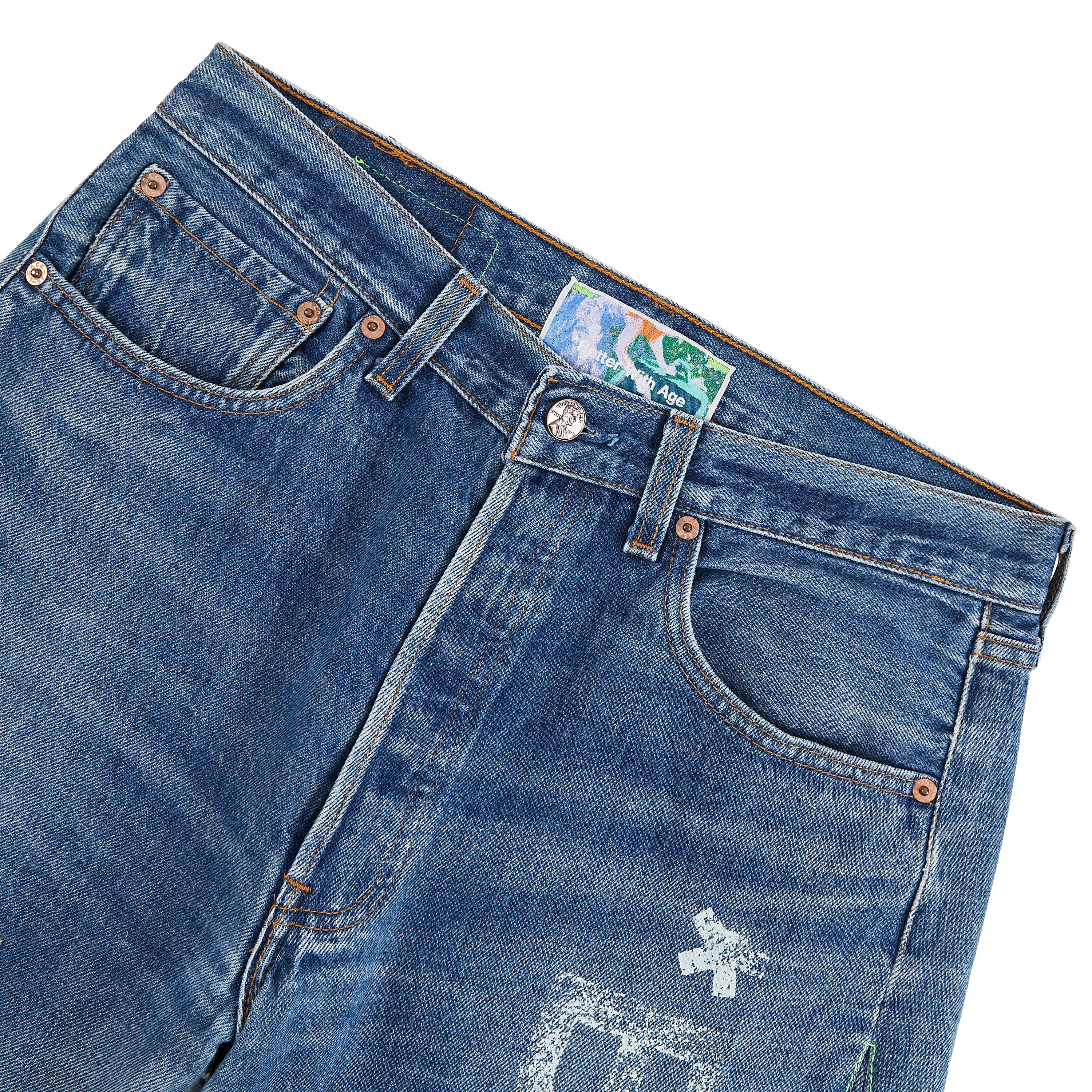Better With Age - Clementine Double-Wide Denim Short | Dark Wash