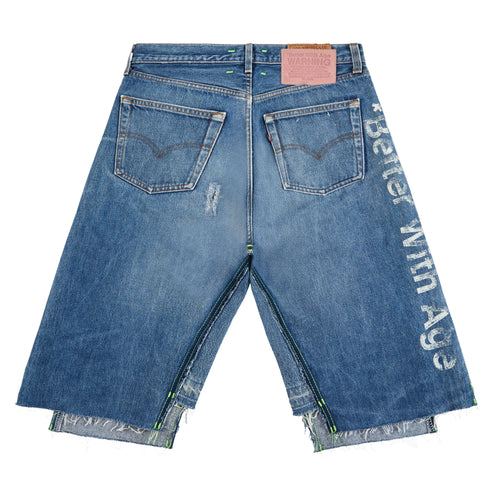 Better With Age - Clementine Double-Wide Denim Short | Dark Wash
