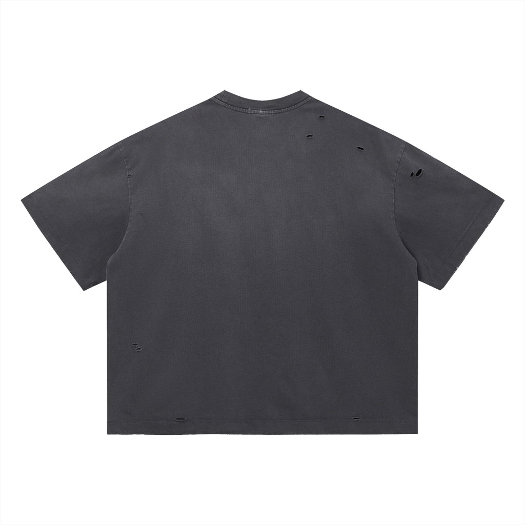 Vintage Washed Distressed Static Tee
