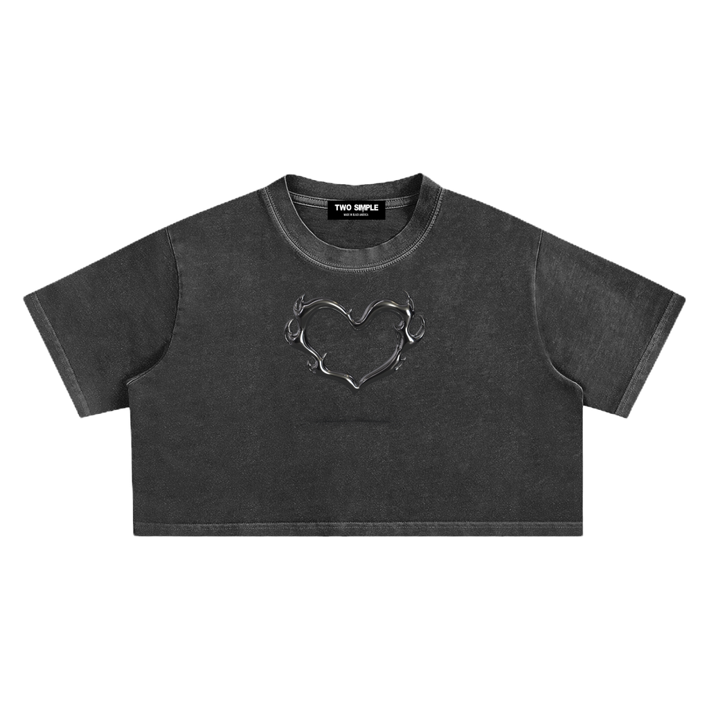 HEATED LOVE CROP TOP image 0