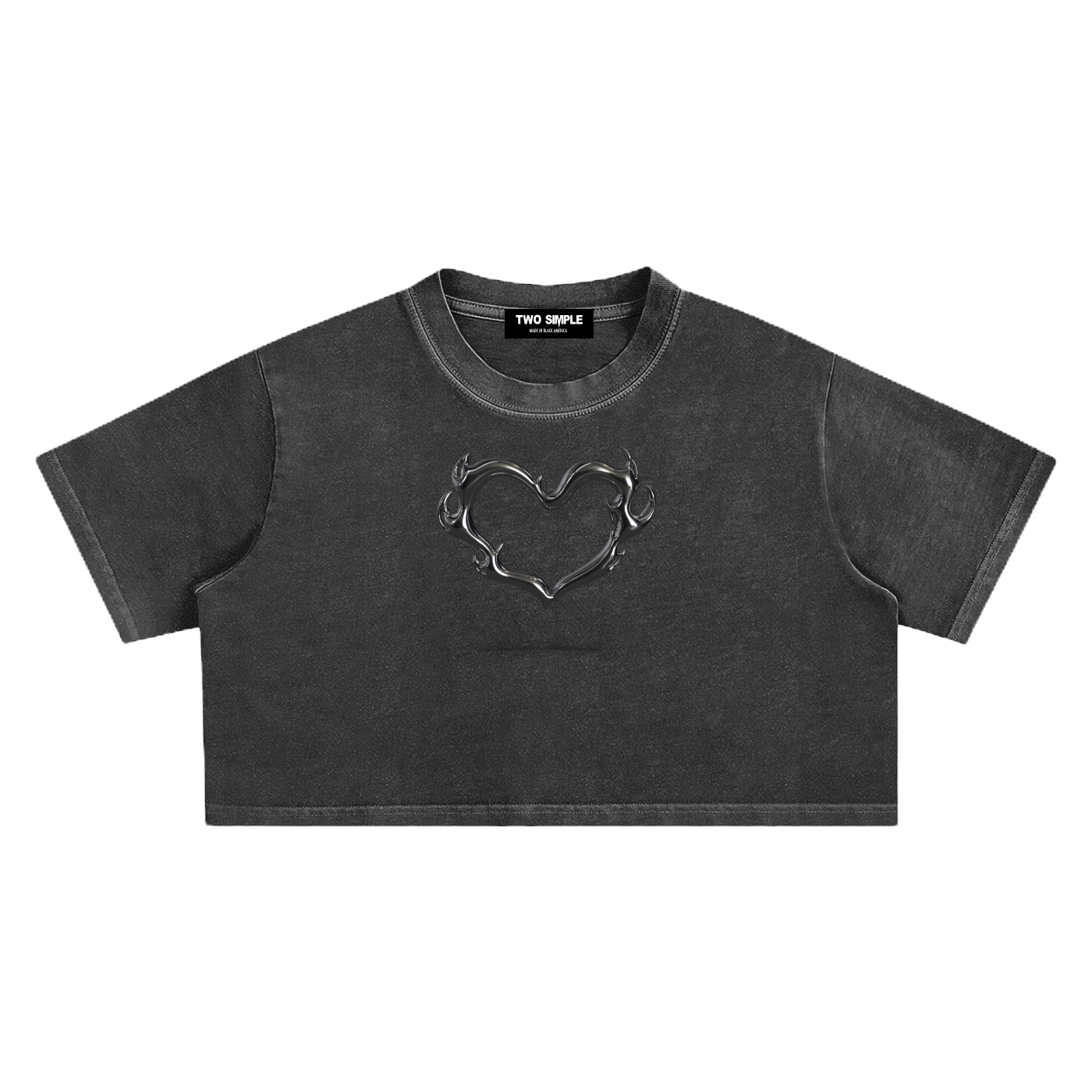HEATED LOVE CROP TOP image 0