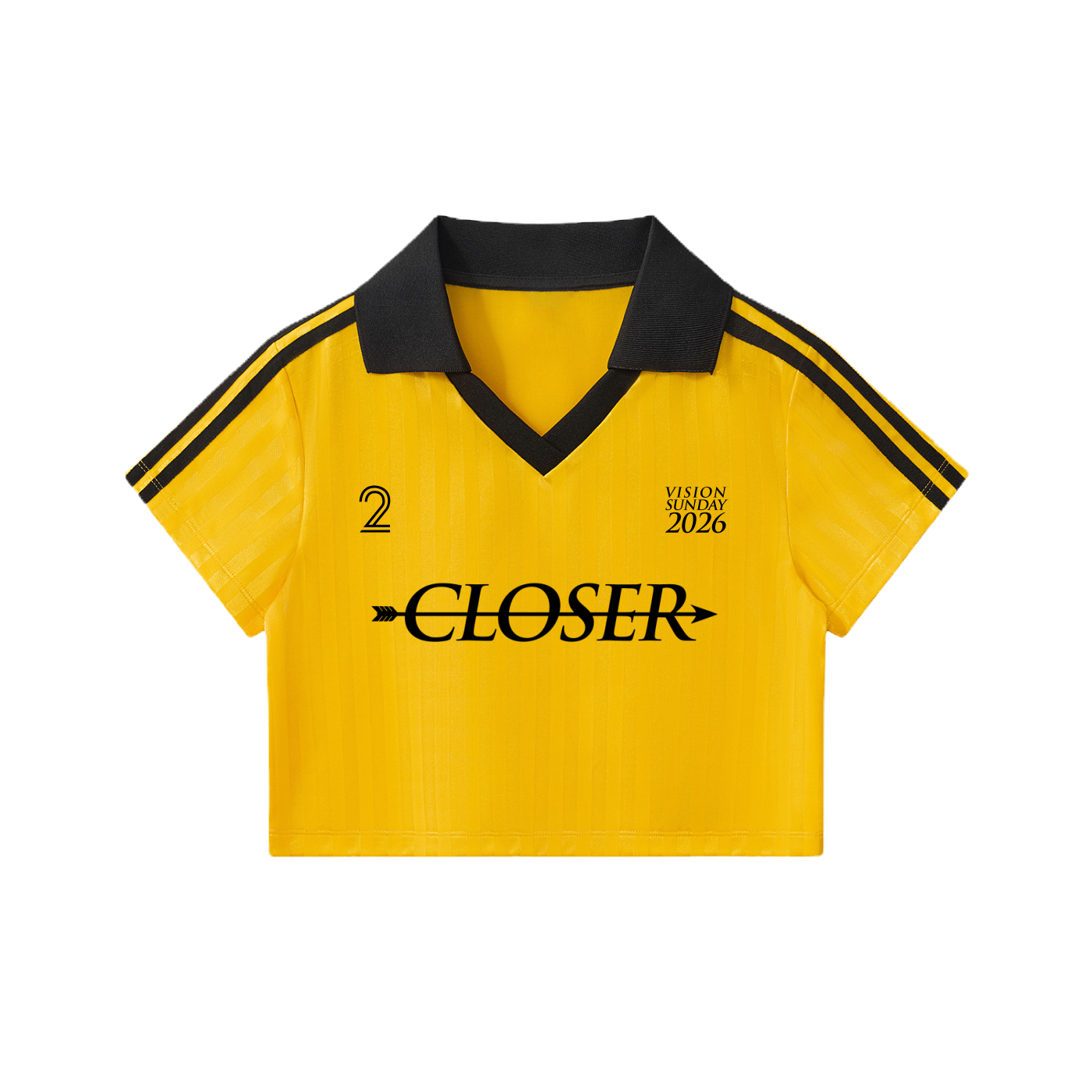 VS (CROPPED) SOCCER JERSEY "WOMENS' image 0
