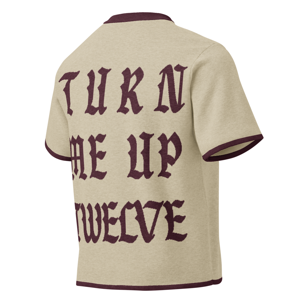 TURN ME UP KNITTED TEE image 3