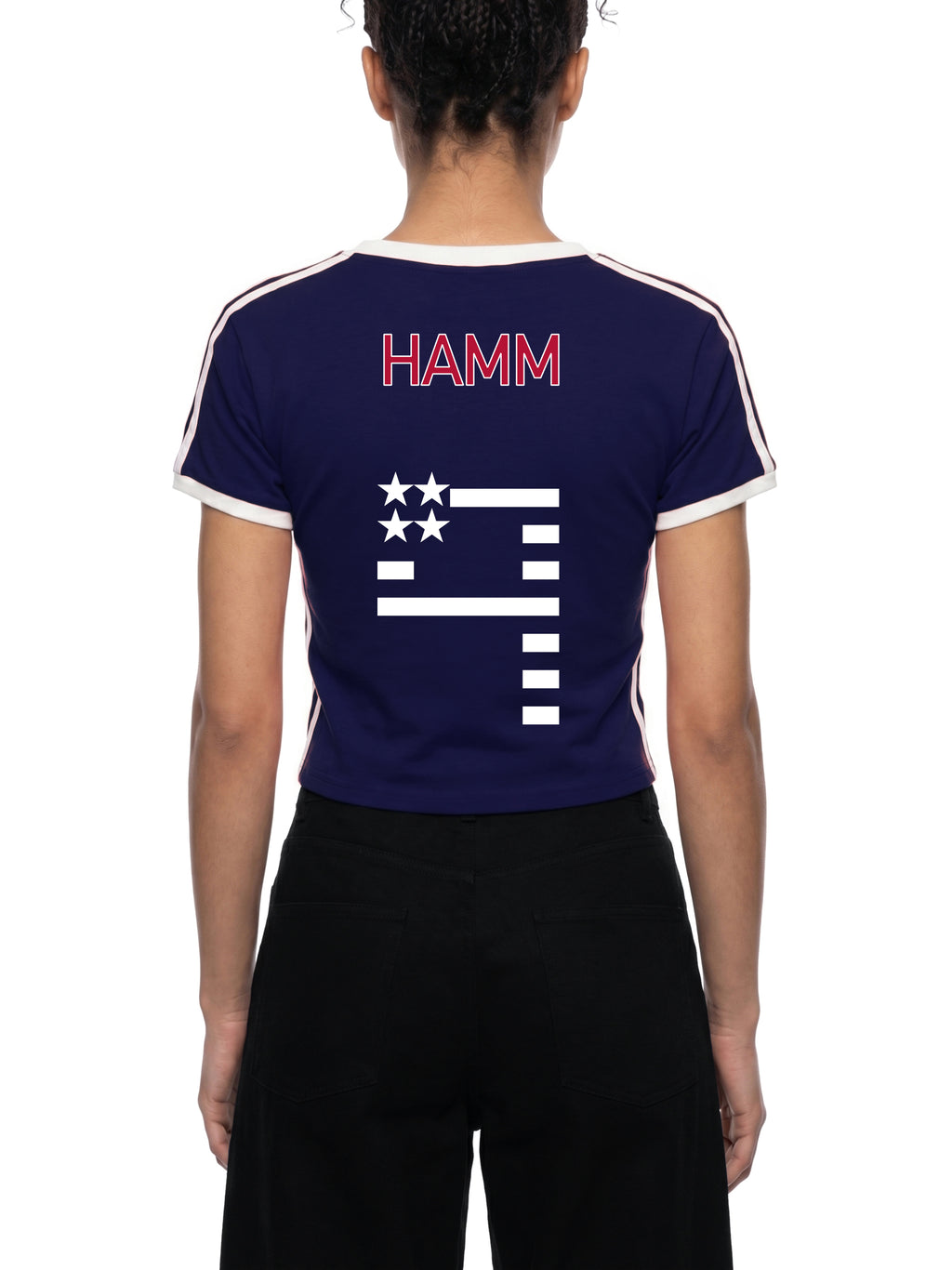 WC 2026 CROPPED JERSEY TEE - WOMENS 'USA' image 5