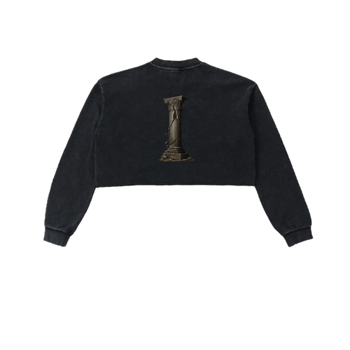 CORINTHIAN COLLUM CROPPED SWEATSHIRT image 0