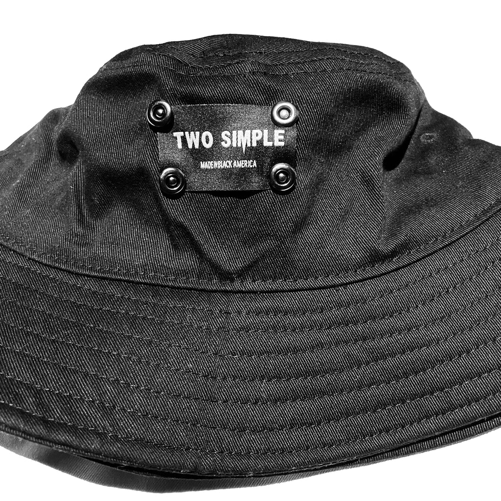 2ND CHANCE BUCKET-HAT BLK image 3