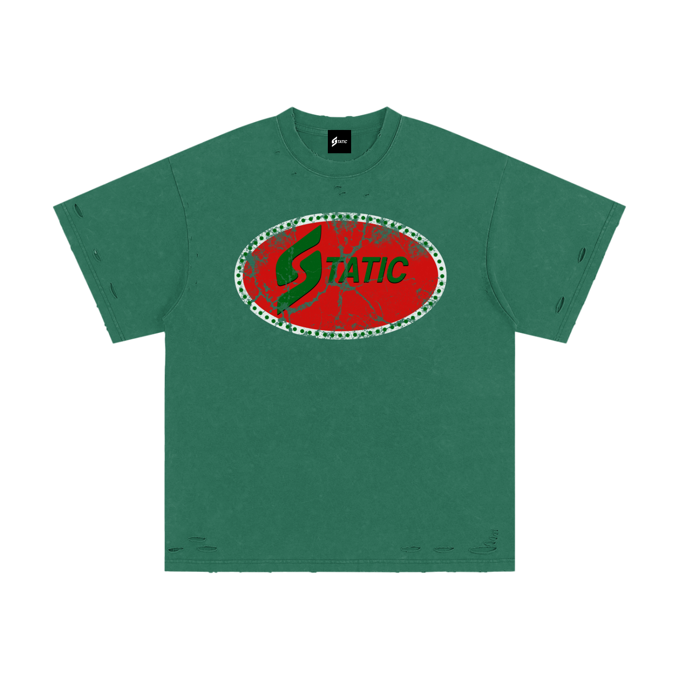 Static Concrete Tee 'JUNETEENTH'