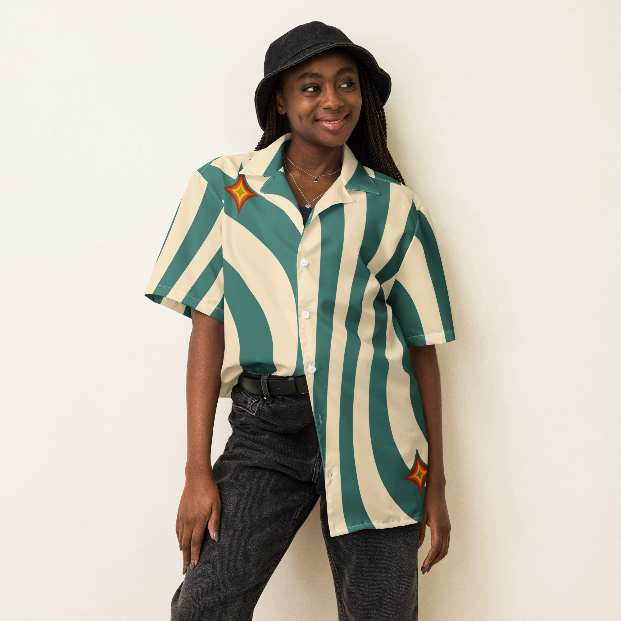 WORSHIP TEAM BUTTON - UP SHIRT image 7