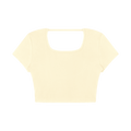 CLOSED-OFF CROP TEE image 0
