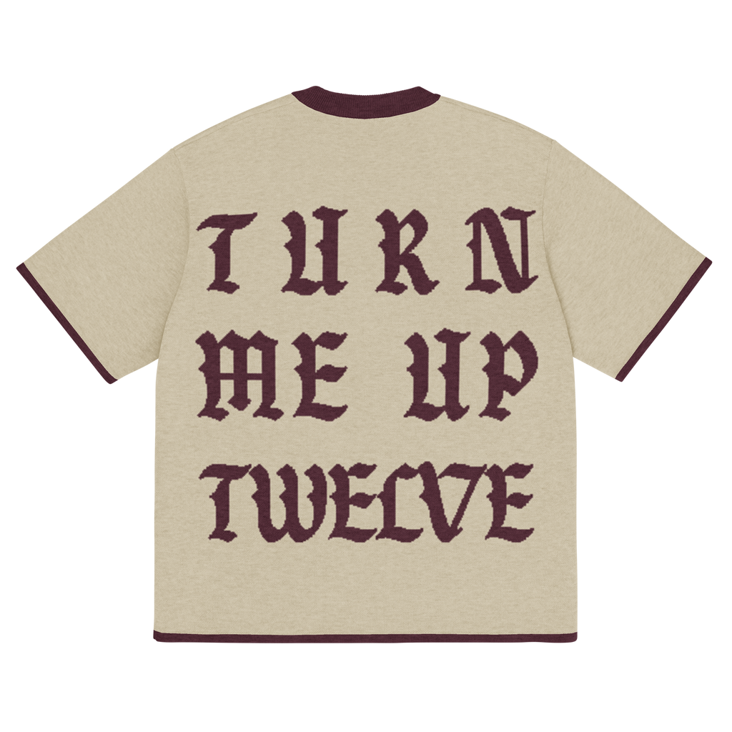 TURN ME UP KNITTED TEE image 0
