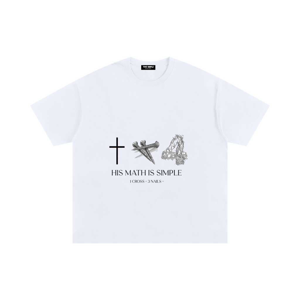 SIMPLE MATH TEE image 0