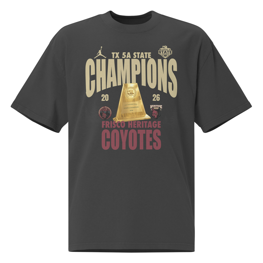 STATE CHAMPS TEE 'OFFICIAL' oversized image 0