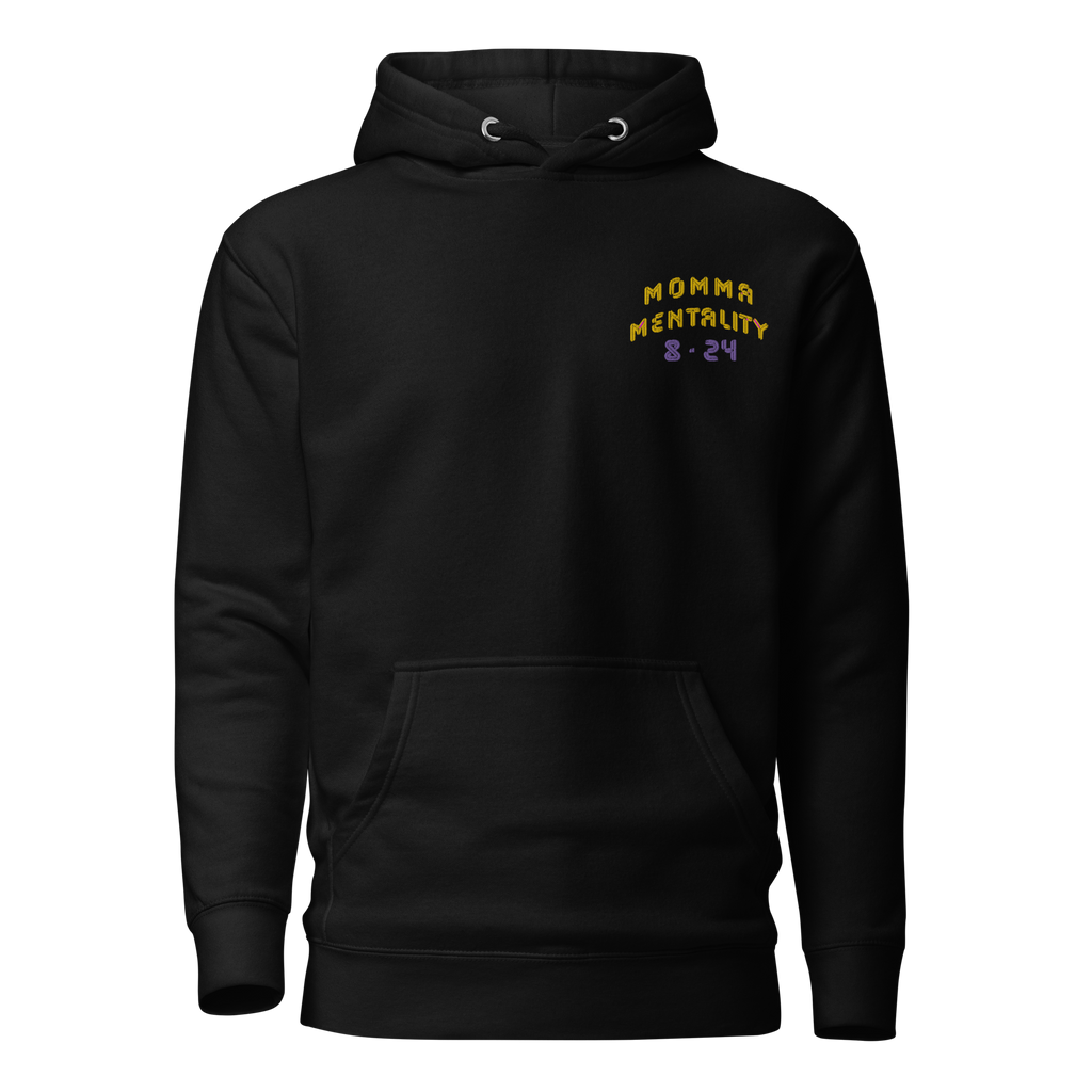MOMMA MENTALITY HOODIE BLK image 0