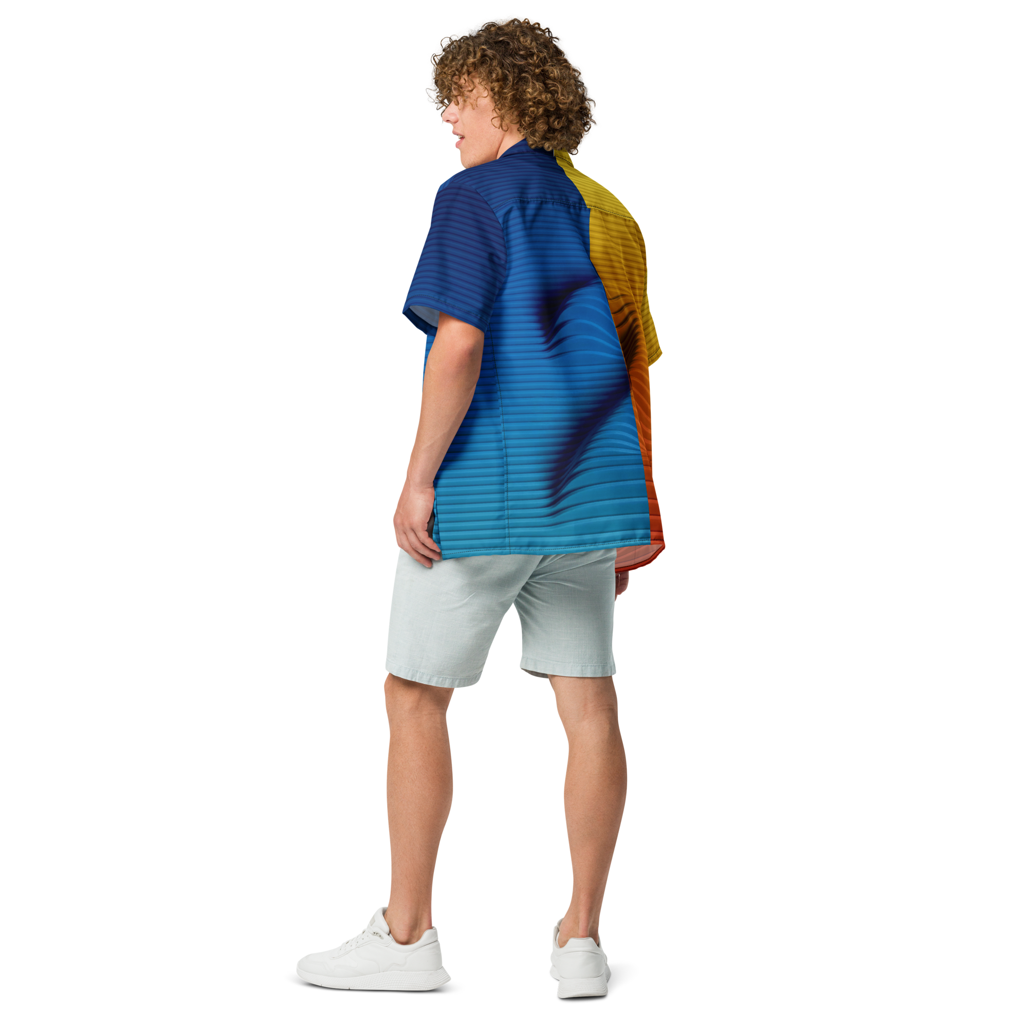 WAVY BUTTON UP SHIRT image 6