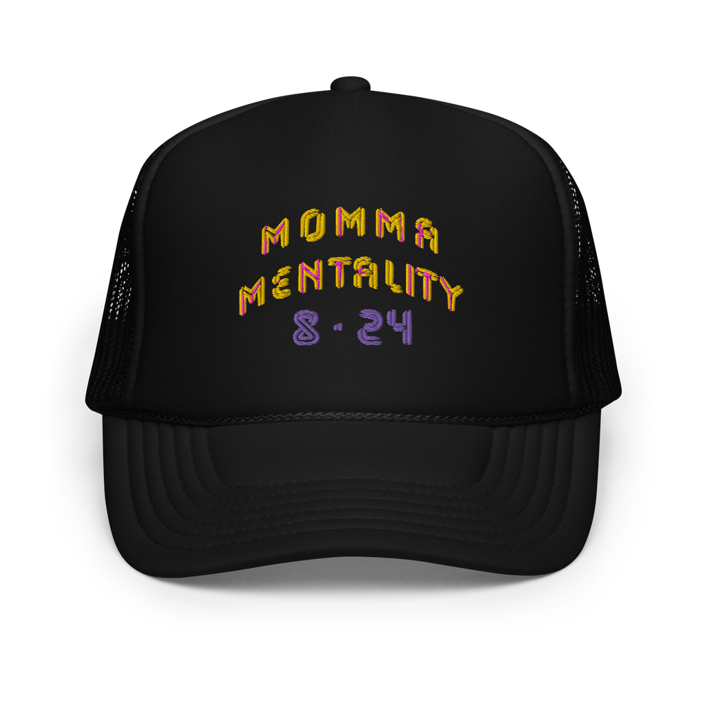 MOMMA MENTALITY TRUCKER HAT image 3