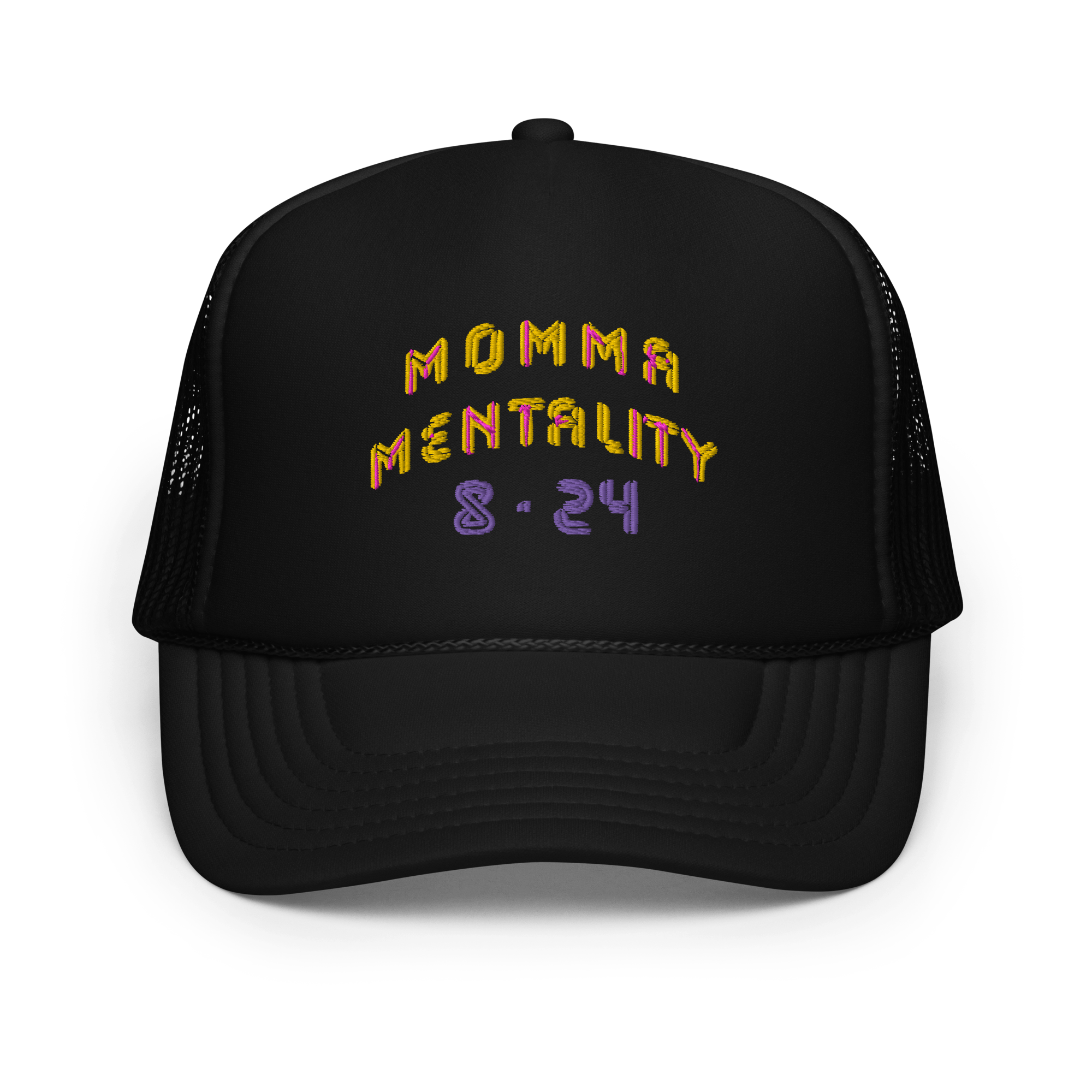 MOMMA MENTALITY TRUCKER HAT image 3