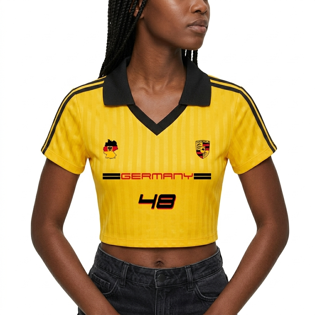 WC 2026 CROPPED JERSEY - WOMENS 'GER' image 2