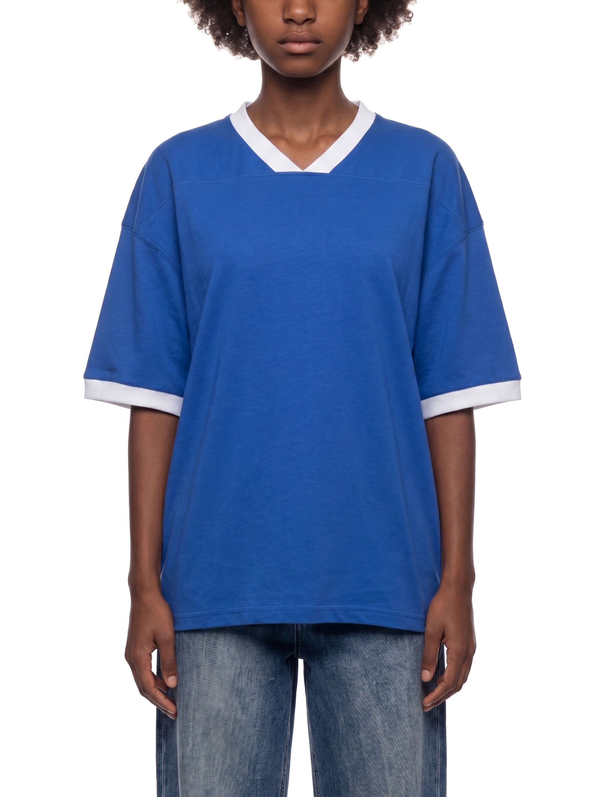 Unisex Color Block Boxy T-Shirt image 4