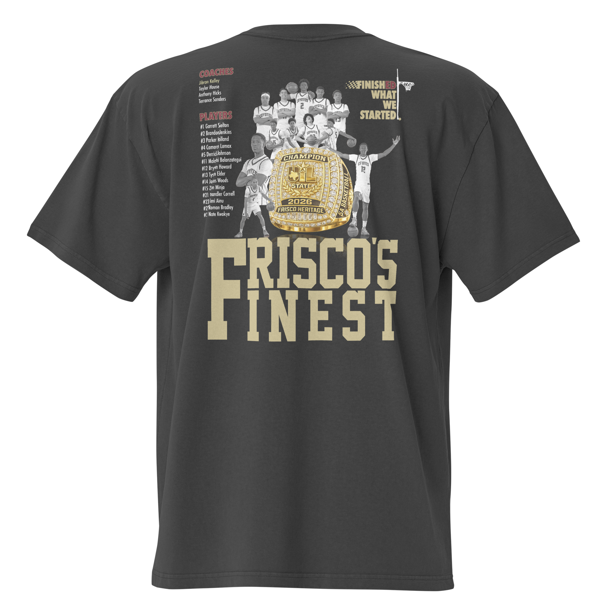 STATE CHAMPS TEE 'OFFICIAL' oversized image 1