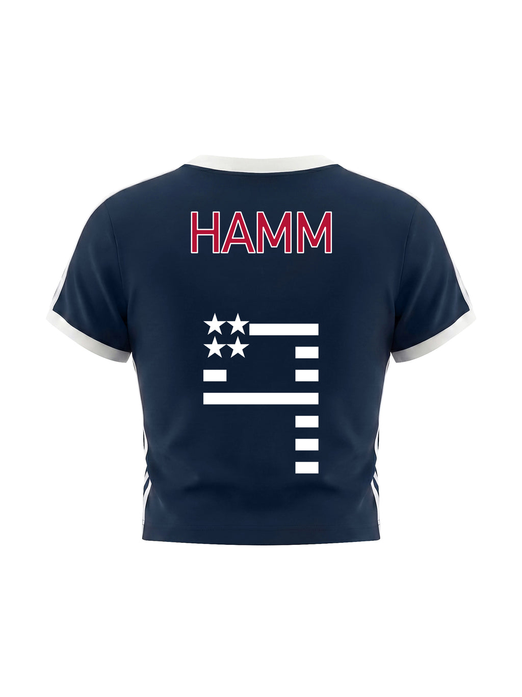 WC 2026 CROPPED JERSEY TEE - WOMENS 'USA' image 3