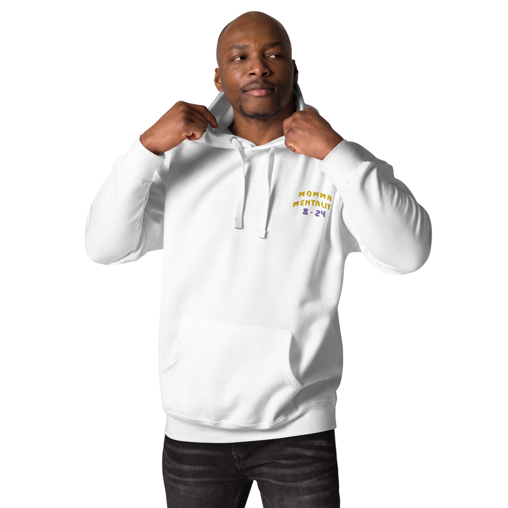 MOMMA MENTALITY HOODIE WHT image 4