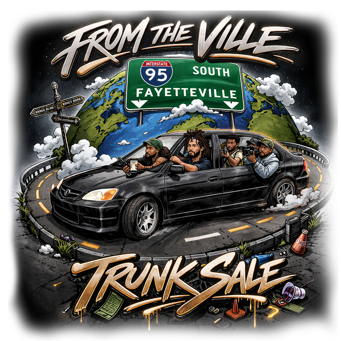 THE FALL OFF - TRUNK SALE TEE image 2