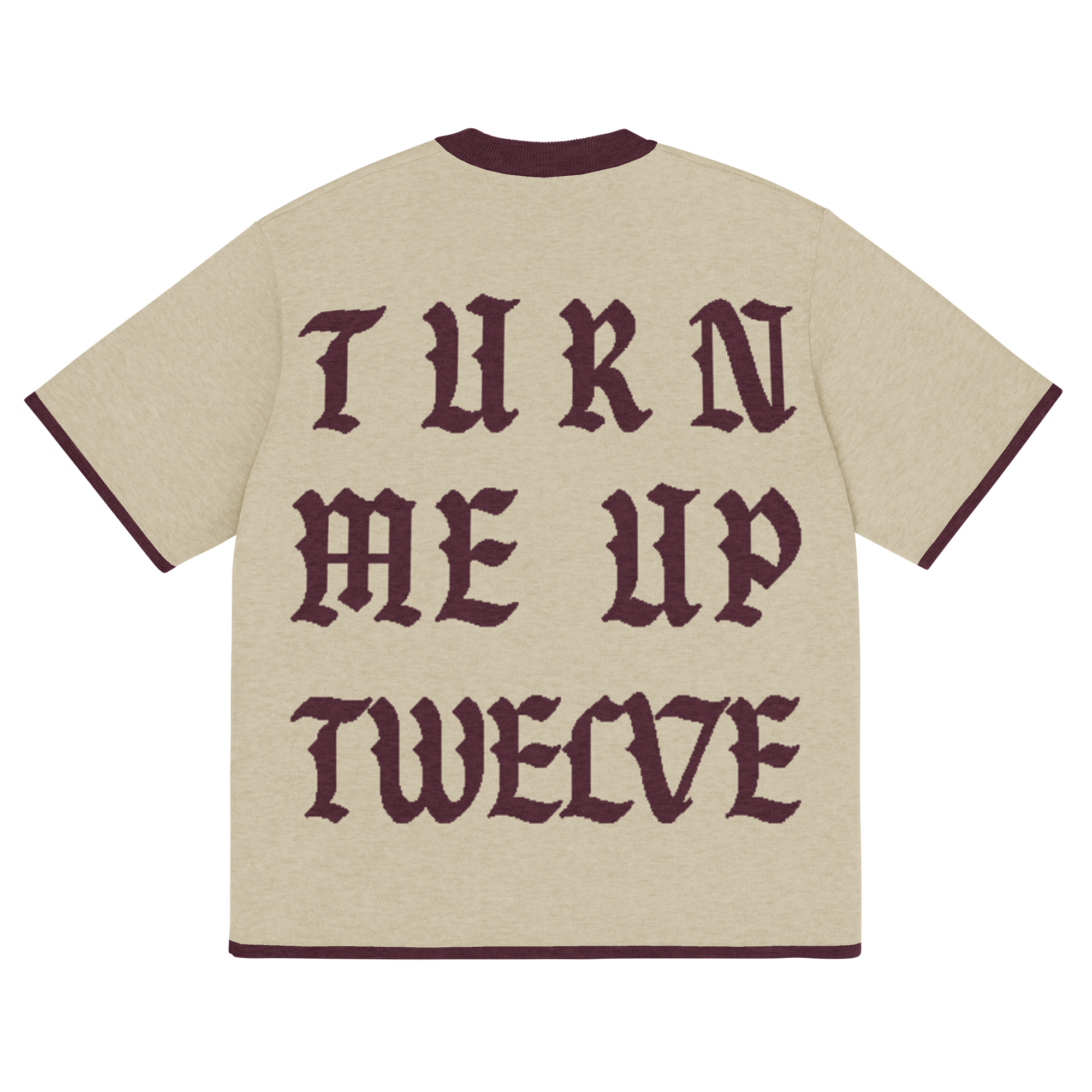 TURN ME UP KNITTED TEE image 8