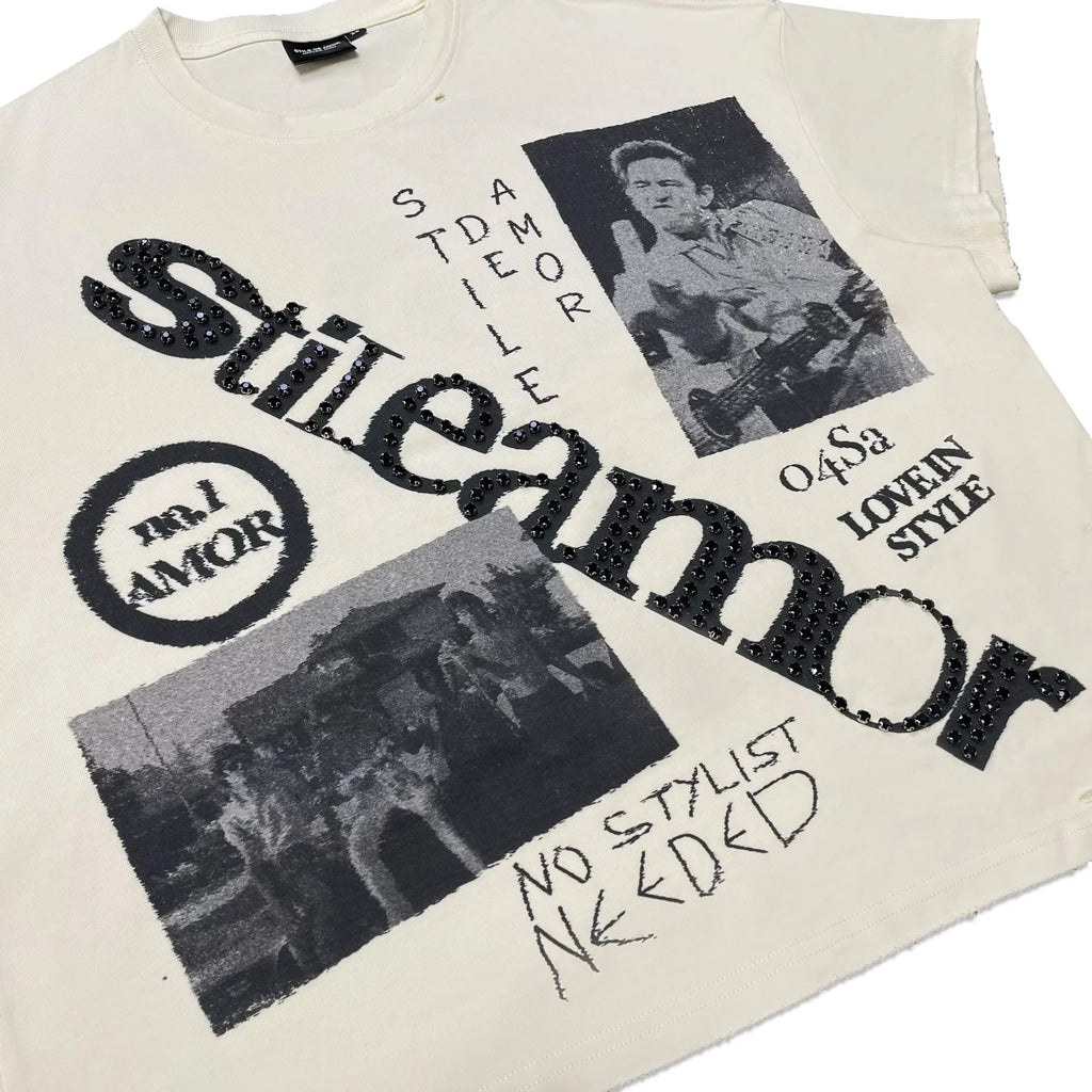 STILE DE AMOR - CREAM NO STYLIST TEE