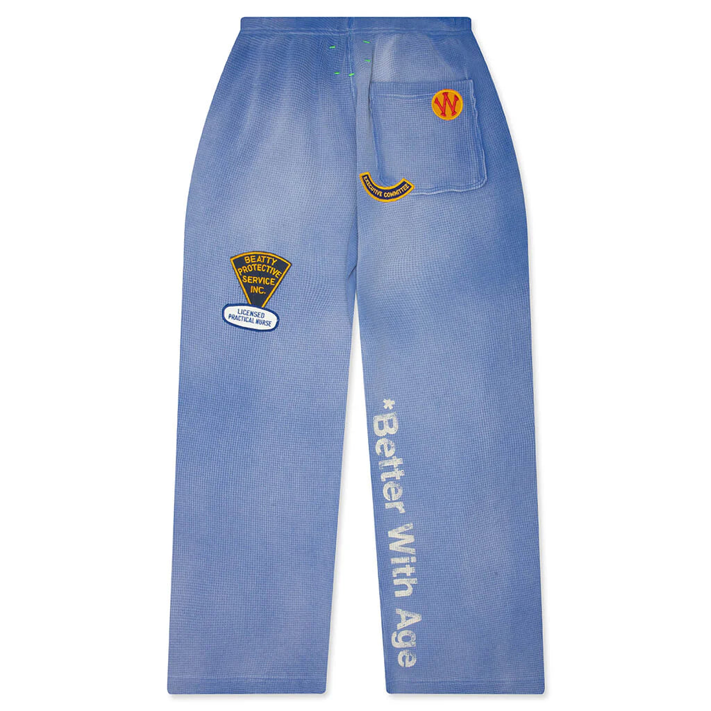 Better With Age - GENTLEMEN'S WAFFLE SWEATPANT - BLUE