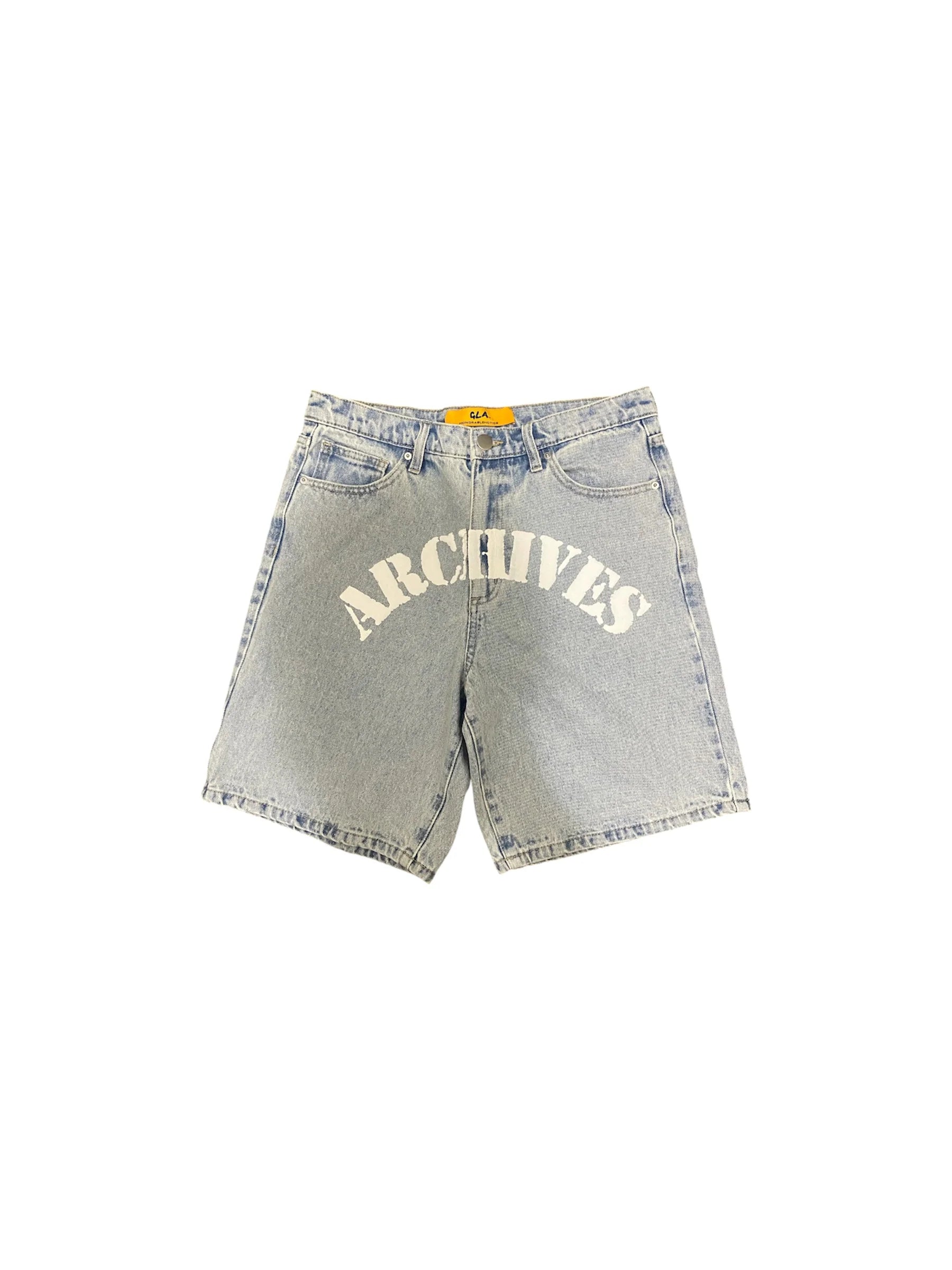 GLA - The “ARCHIVES” Denim Jorts 'Light Blue'