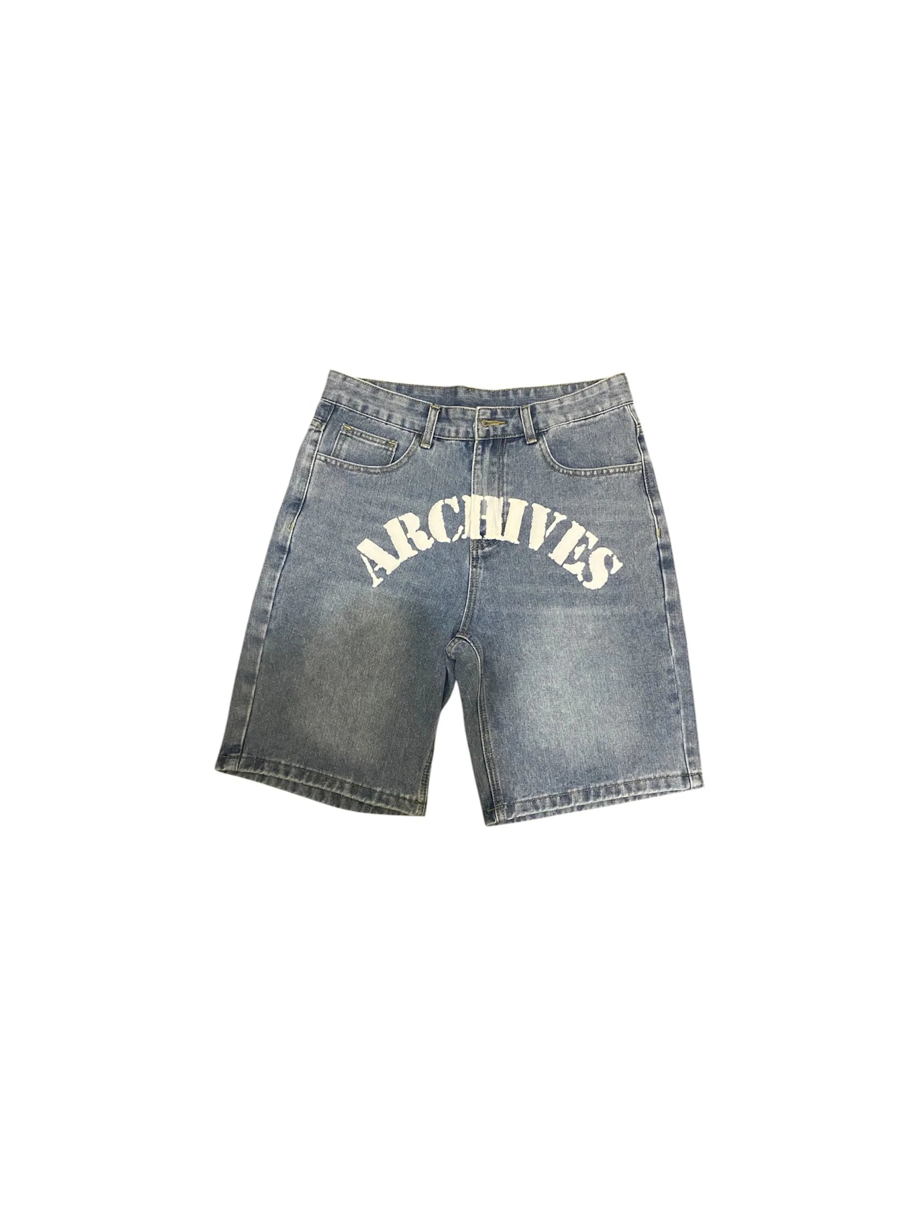 GLA - The “ARCHIVES” Denim Jorts 'Blue'
