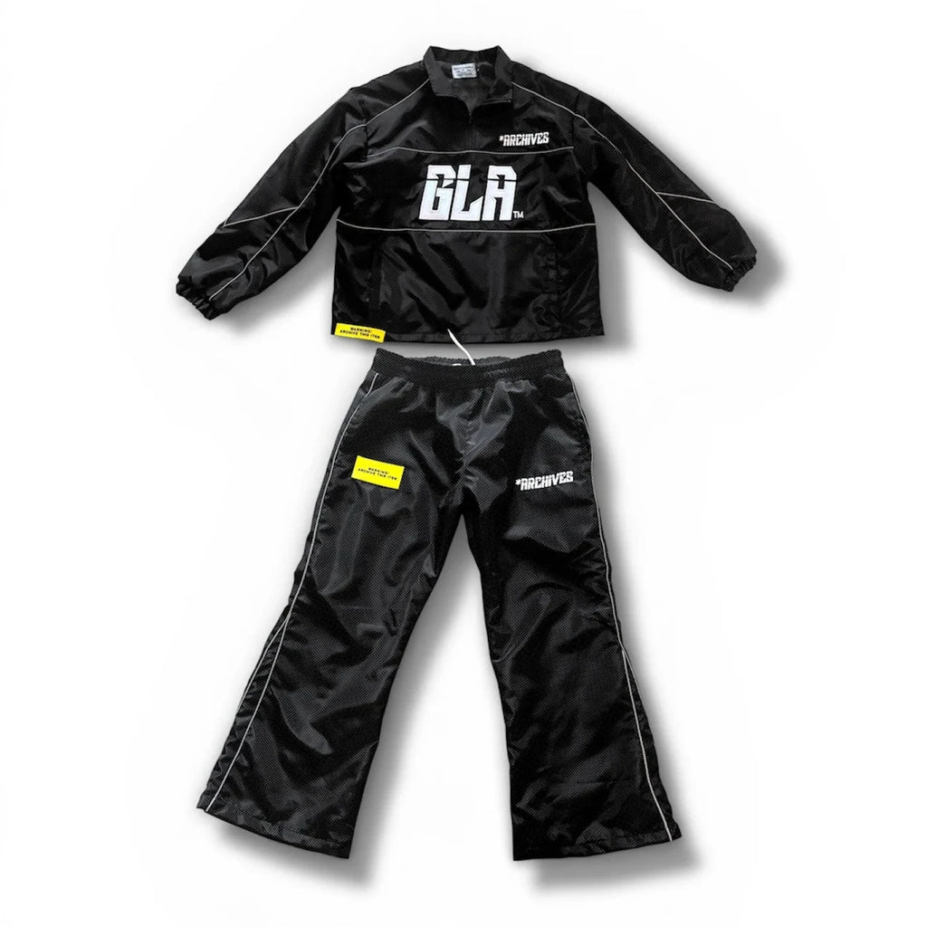 GLA - Metallic Black” GLA Track Pants