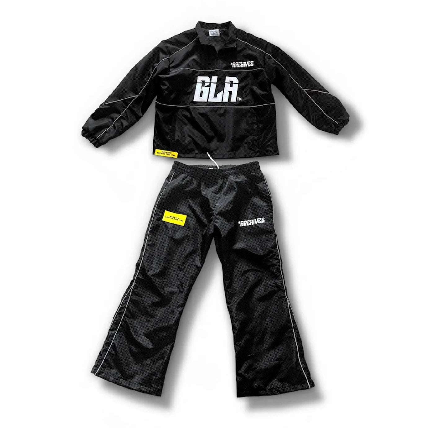 GLA - Metallic Black” GLA Track Pants