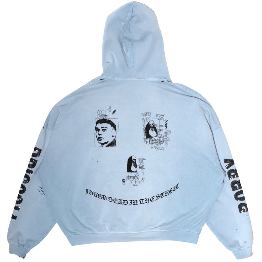 Paly Hollywood - Blue Hoodie