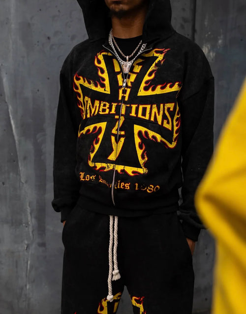 BLACK MIDNIGHT RIDERS JACKET