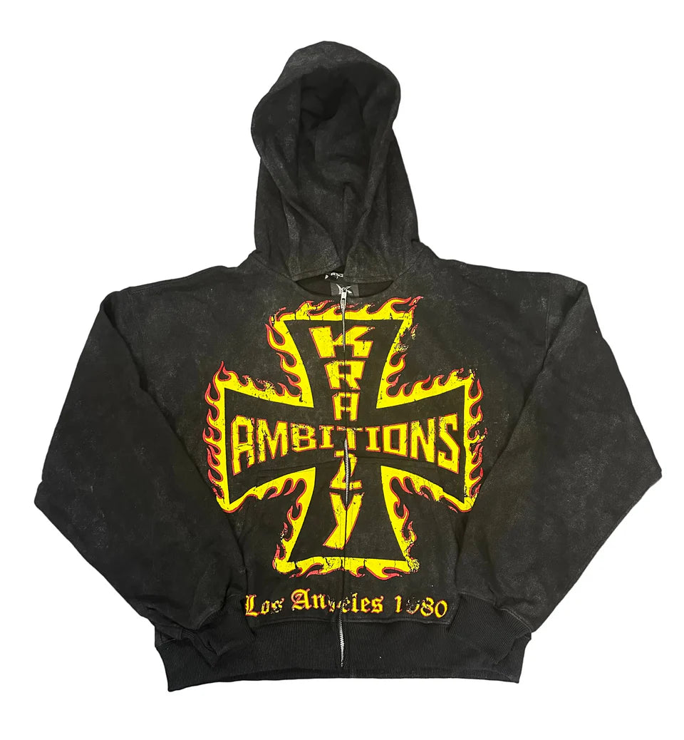 BLACK MIDNIGHT RIDERS JACKET