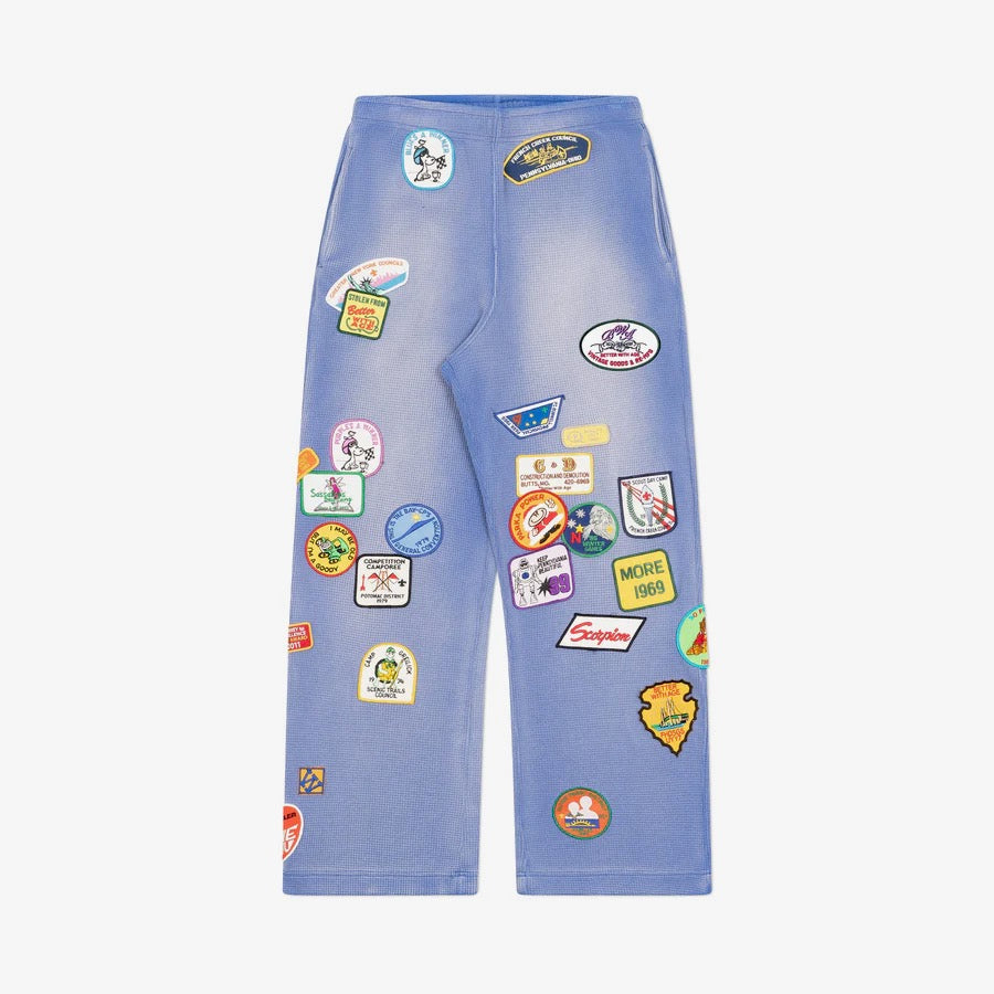 Better With Age - GENTLEMEN'S WAFFLE SWEATPANT - BLUE