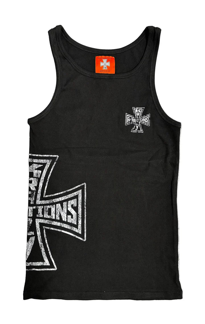 KRAZY AMBITIONS TANK TOP 'BLACK'