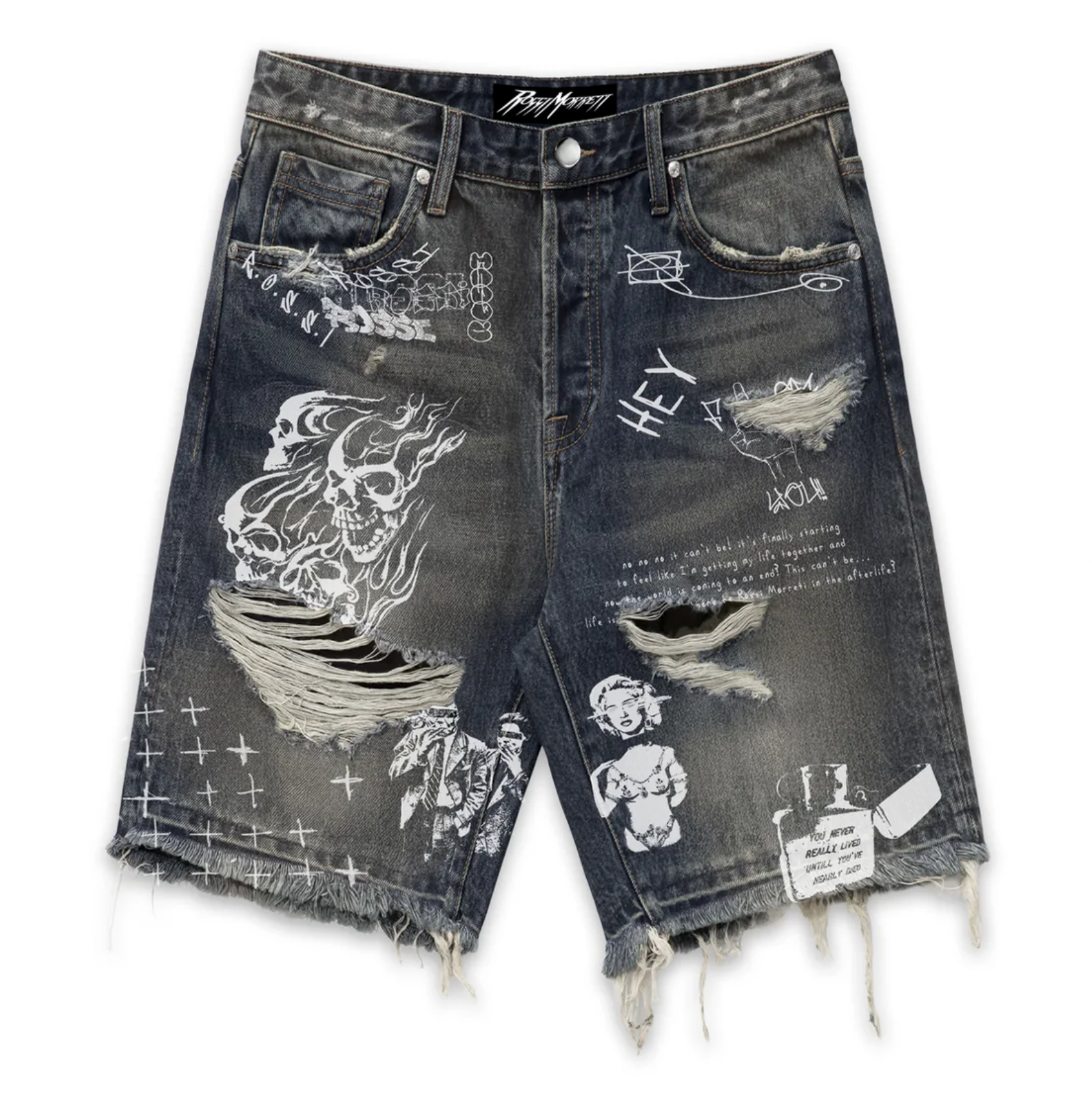 Rossi Morretti - DEAD END DENIM SHORTS